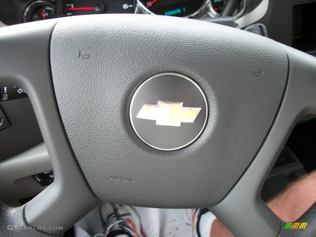 2011 Silverado 2500HD Regular Cab 4x4 - Black / Dark Titanium photo #20