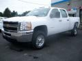 2011 Summit White Chevrolet Silverado 2500HD LS Crew Cab 4x4  photo #1