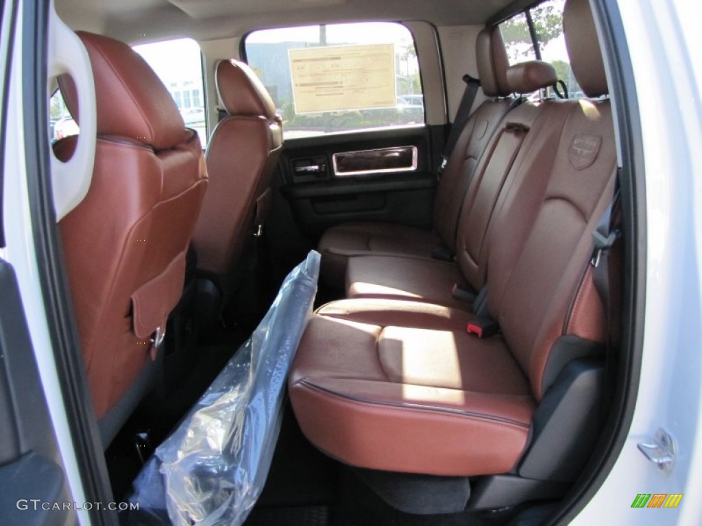 Dark Slate/Russet Interior 2012 Dodge Ram 3500 HD Laramie Longhorn Crew Cab 4x4 Dually Photo #54233880