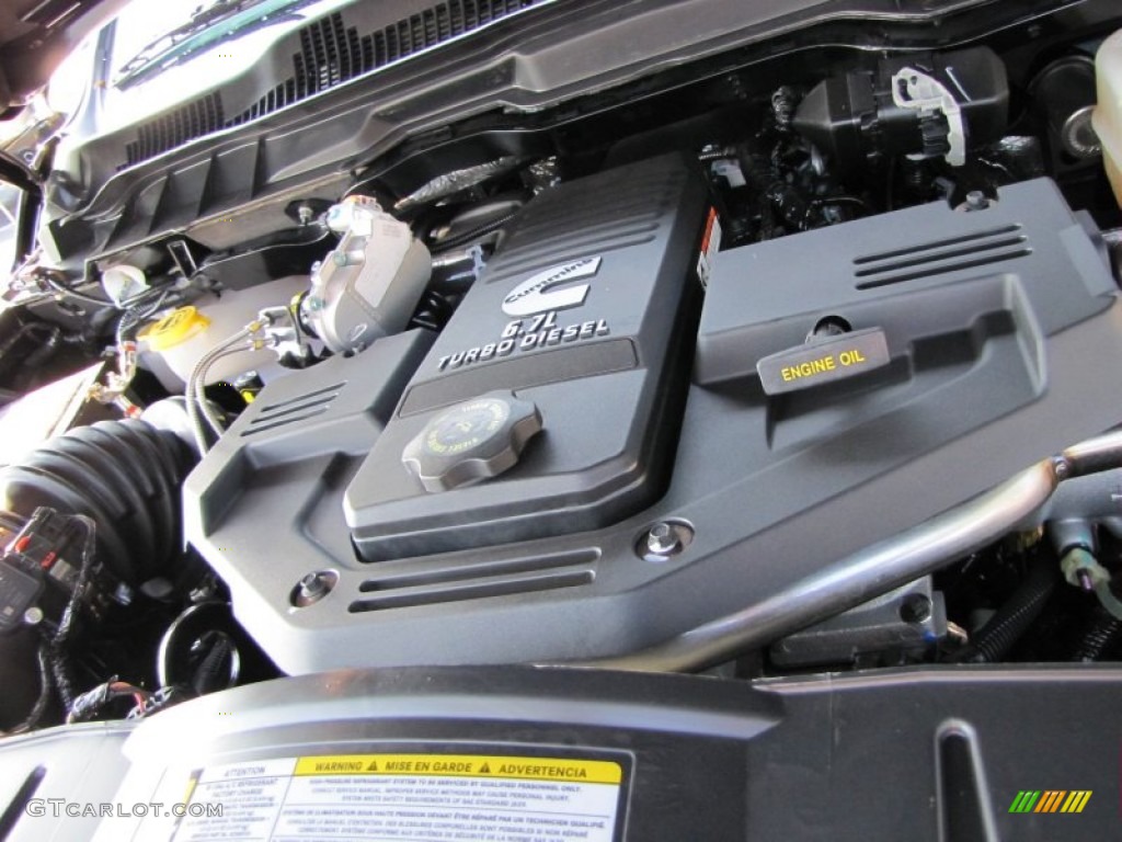 2012 Dodge Ram 3500 HD Laramie Crew Cab 4x4 Dually 6.7 Liter OHV 24-Valve Cummins VGT Turbo-Diesel Inline 6 Cylinder Engine Photo #54234150