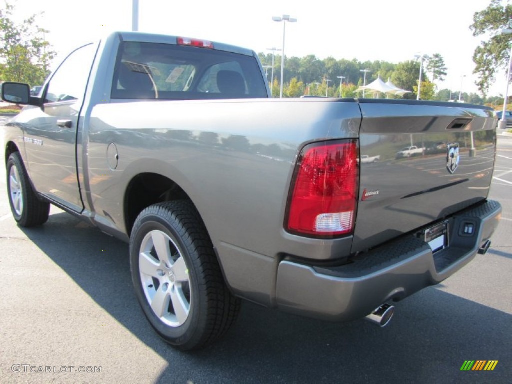 2012 Ram 1500 Express Regular Cab - Mineral Gray Metallic / Dark Slate Gray/Medium Graystone photo #2