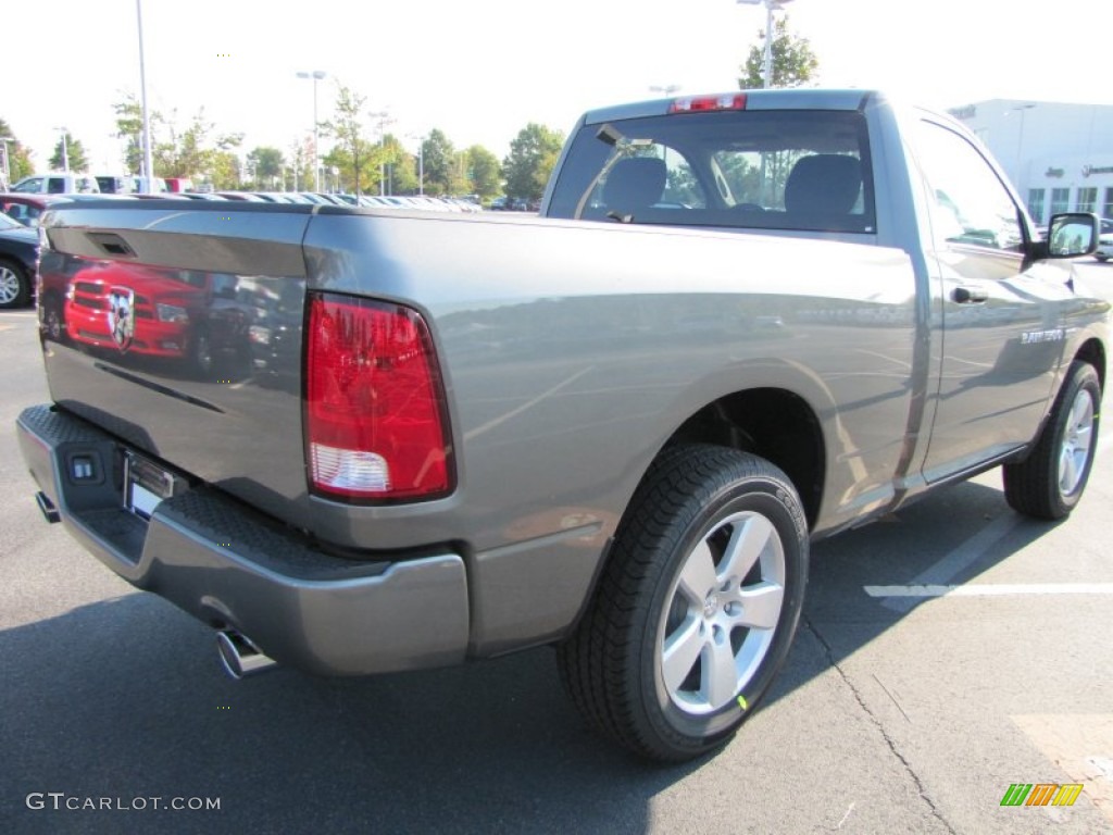 2012 Ram 1500 Express Regular Cab - Mineral Gray Metallic / Dark Slate Gray/Medium Graystone photo #3