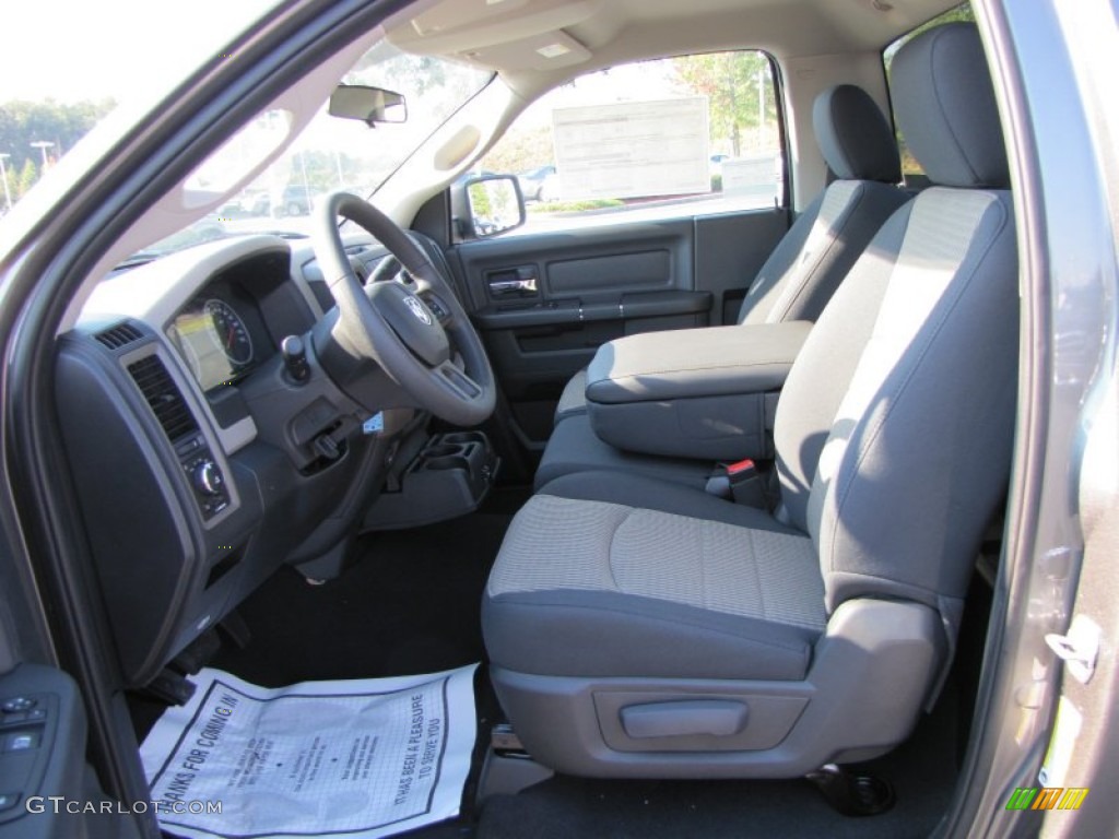 2012 Ram 1500 Express Regular Cab - Mineral Gray Metallic / Dark Slate Gray/Medium Graystone photo #7