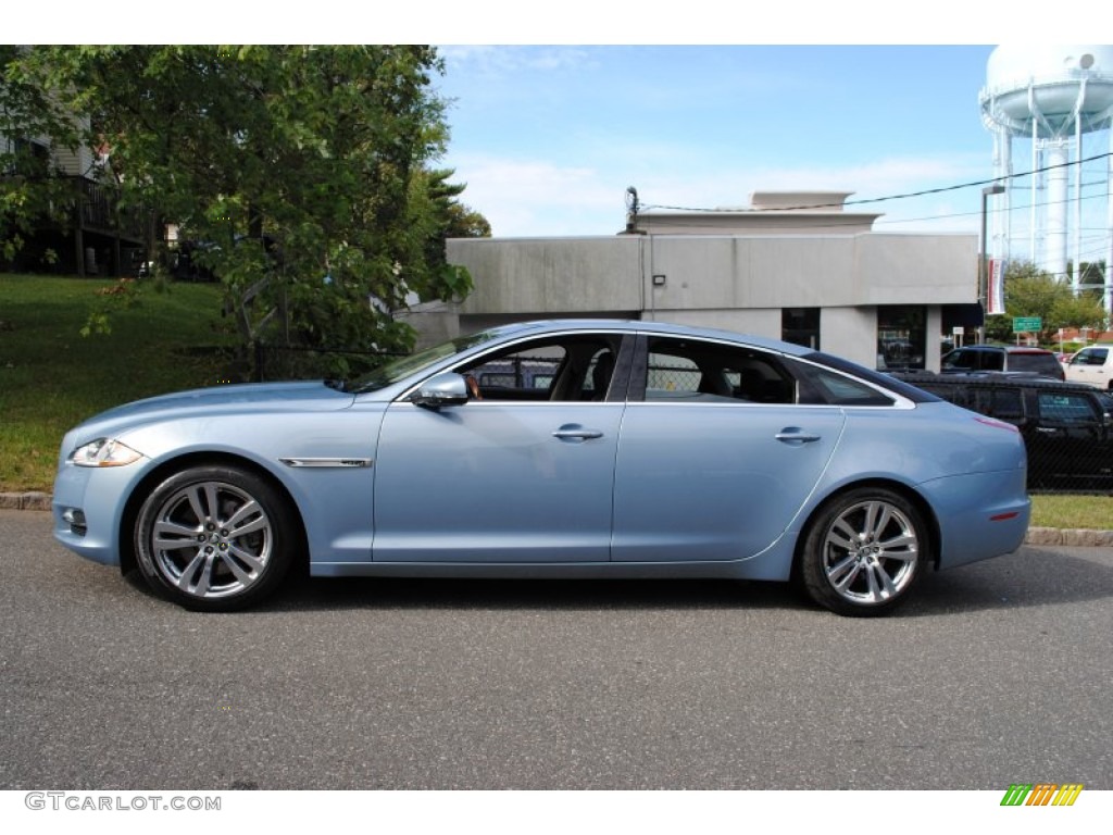 Frost Blue Metallic 2011 Jaguar XJ XJL Exterior Photo #54234821