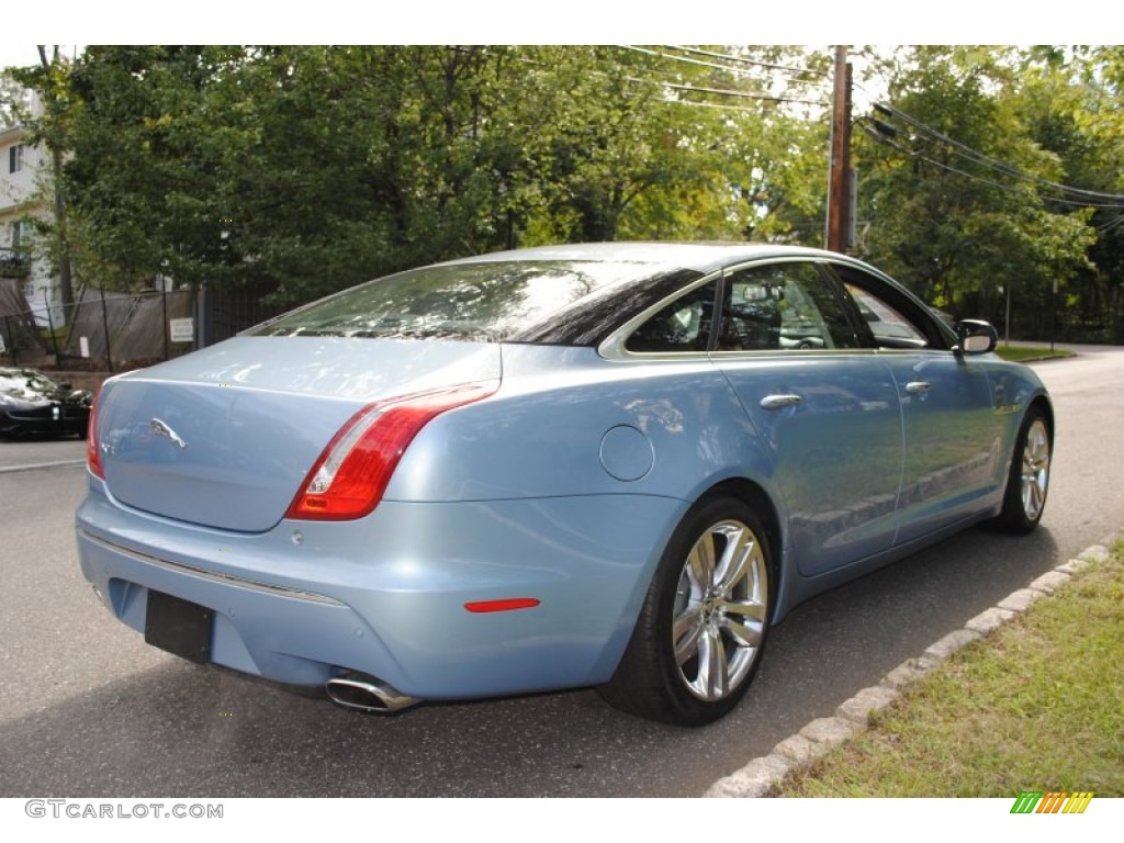 Frost Blue Metallic 2011 Jaguar XJ XJL Exterior Photo #54234846