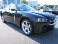 2012 Pitch Black Dodge Charger R/T  photo #4