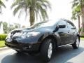 2009 Super Black Nissan Murano SL  photo #2