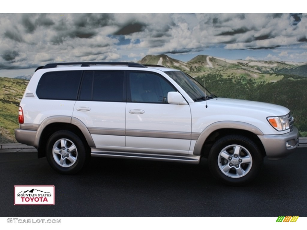 2004 Land Cruiser  - Natural White / Ivory photo #1