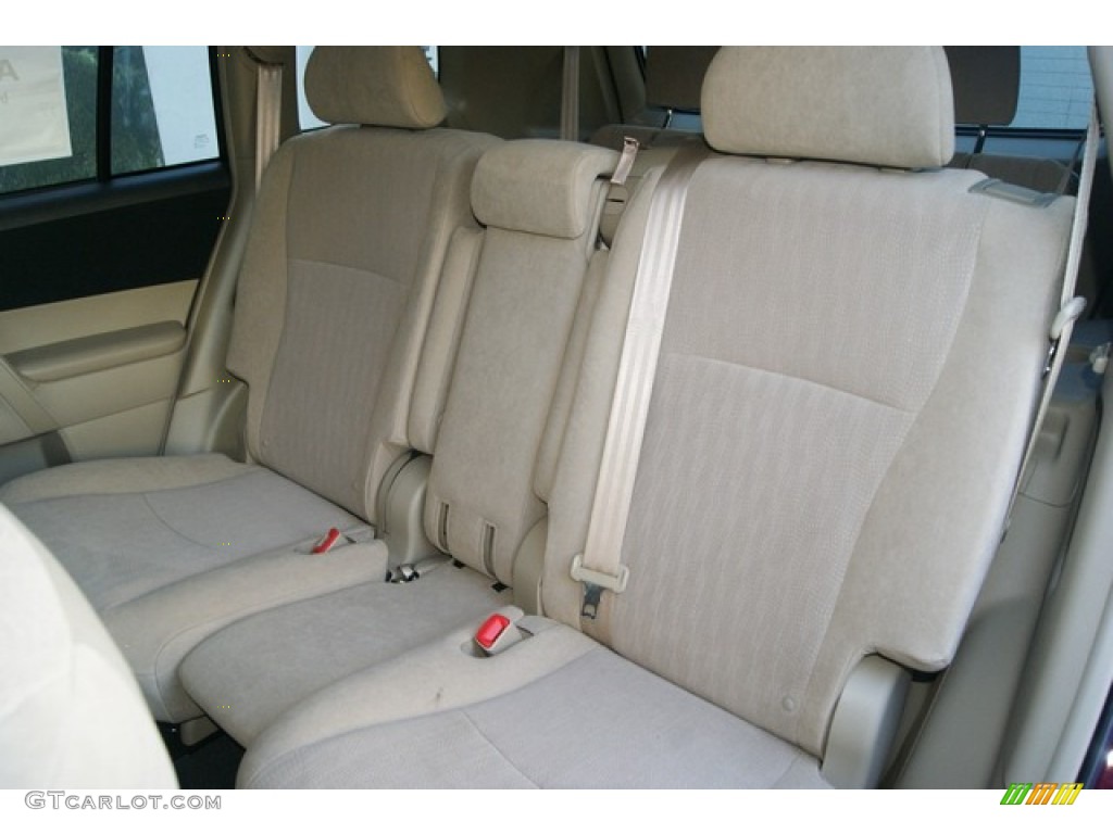 Sand Beige Interior 2012 Toyota Highlander V6 4WD Photo #54236382
