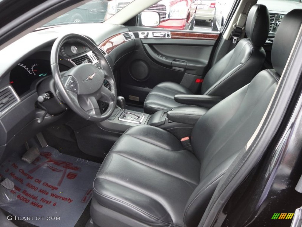 2006 Pacifica Touring AWD - Brilliant Black / Dark Slate Gray photo #13