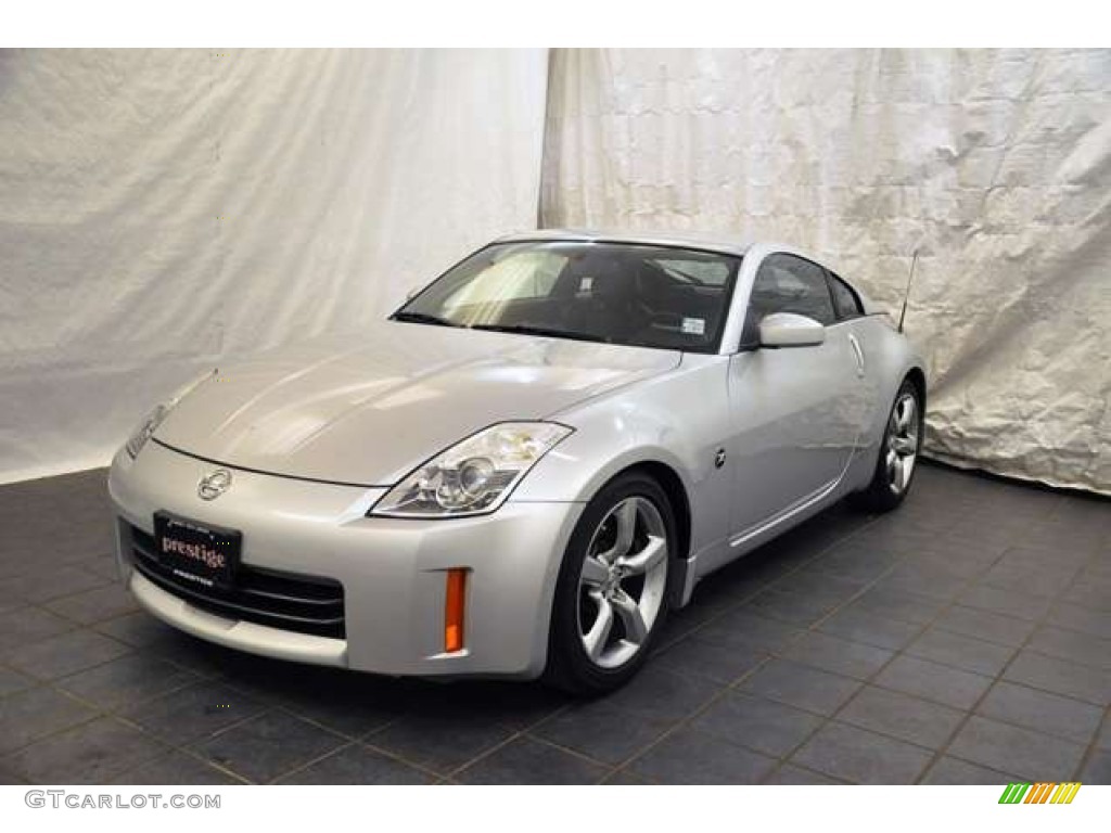 2006 350Z Touring Coupe - Silver Alloy Metallic / Charcoal Leather photo #1