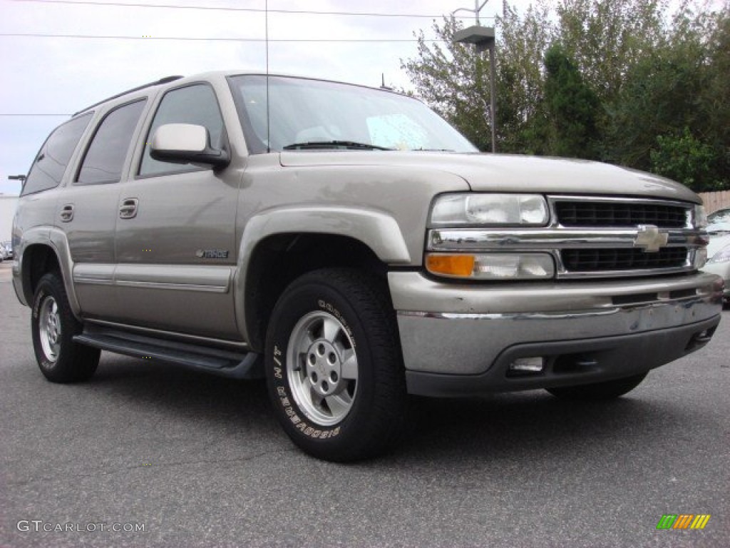 2003 Tahoe LT 4x4 - Light Pewter Metallic / Tan/Neutral photo #1