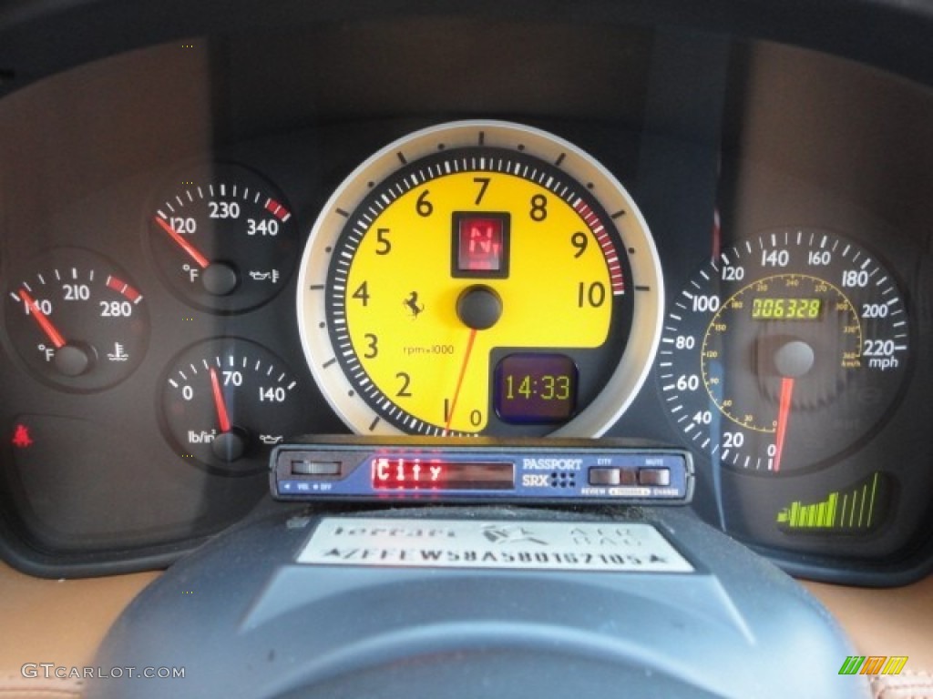 2008 Ferrari F430 Coupe Gauges Photo #54239091