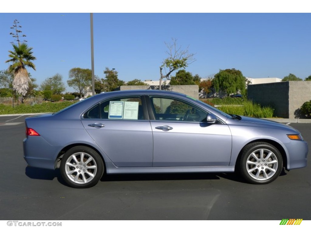Glacier Blue Metallic 2006 Acura TSX Sedan Exterior Photo #54239514