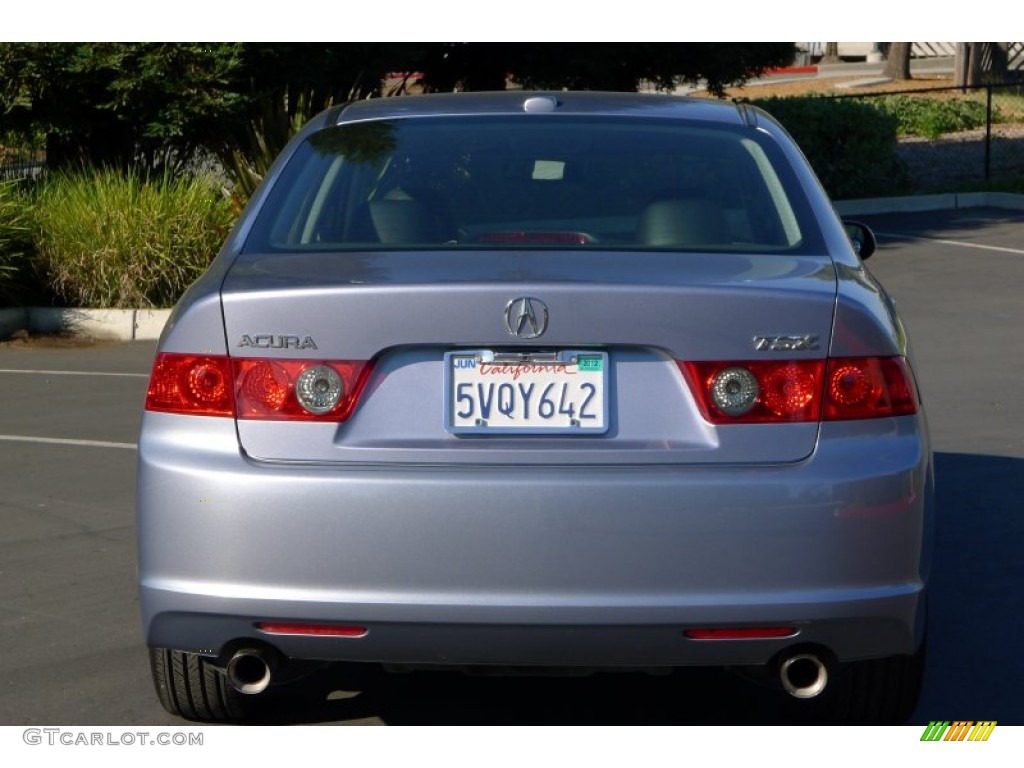 2006 TSX Sedan - Glacier Blue Metallic / Ebony Black photo #5