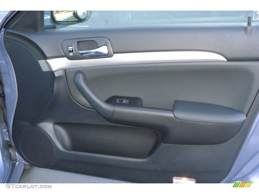 2006 TSX Sedan - Glacier Blue Metallic / Ebony Black photo #10