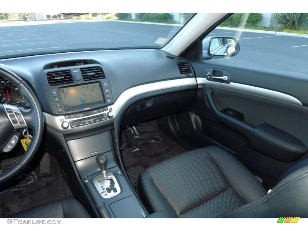 2006 TSX Sedan - Glacier Blue Metallic / Ebony Black photo #12