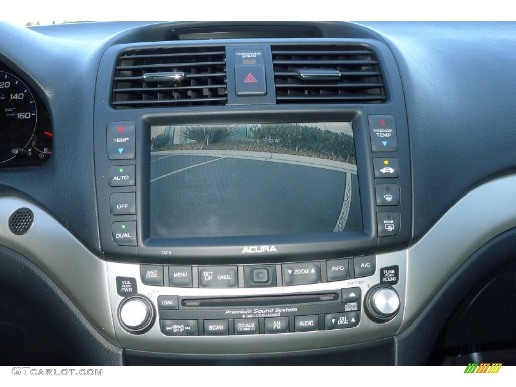 2006 TSX Sedan - Glacier Blue Metallic / Ebony Black photo #18