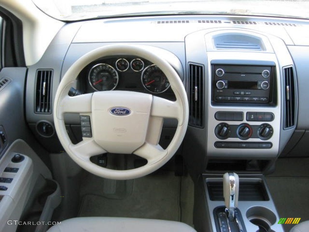 2009 Ford Edge SE Medium Light Stone Dashboard Photo #54240903
