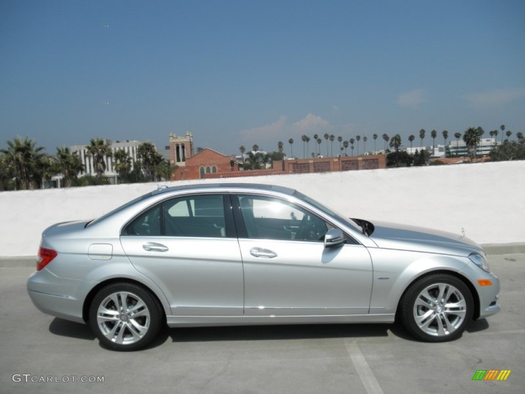 Iridium Silver Metallic 2012 Mercedes-Benz C 250 Luxury Exterior Photo #54241326