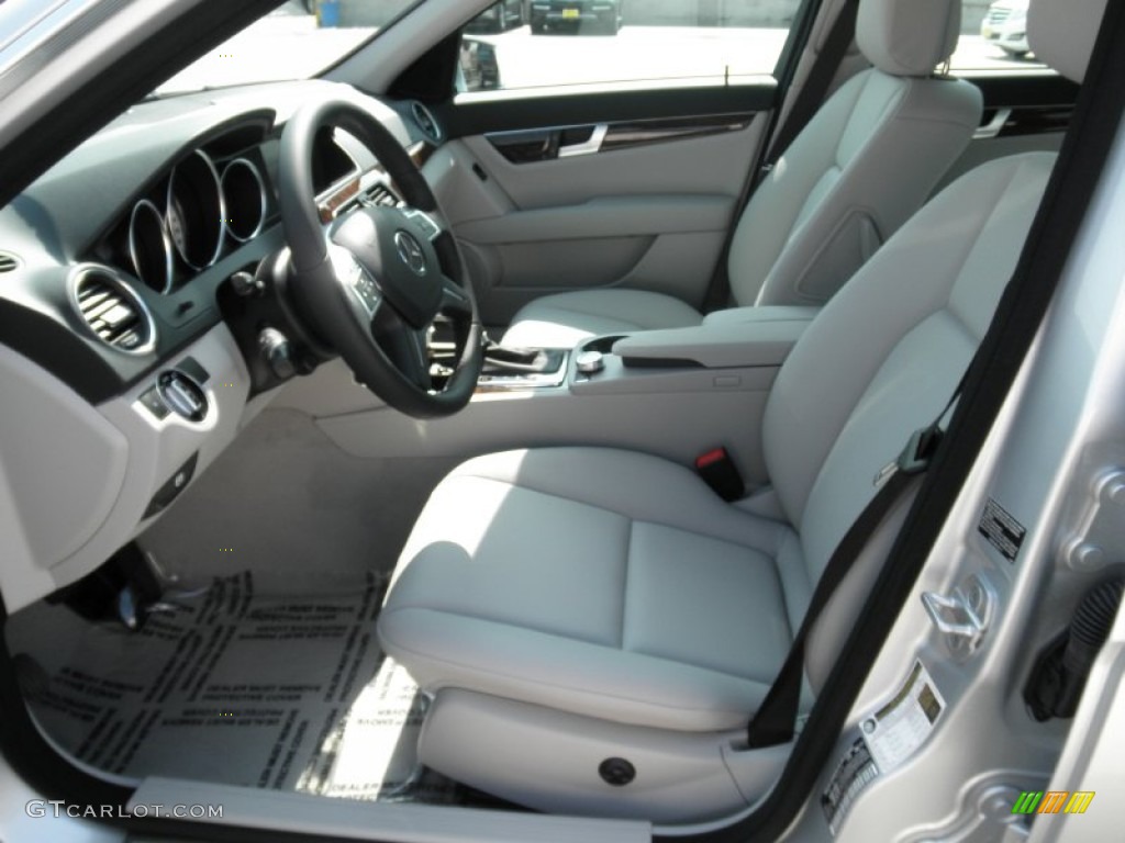 Ash Interior 2012 Mercedes-Benz C 250 Luxury Photo #54241350