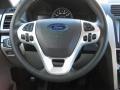 Medium Light Stone 2012 Ford Explorer Limited 4WD Steering Wheel