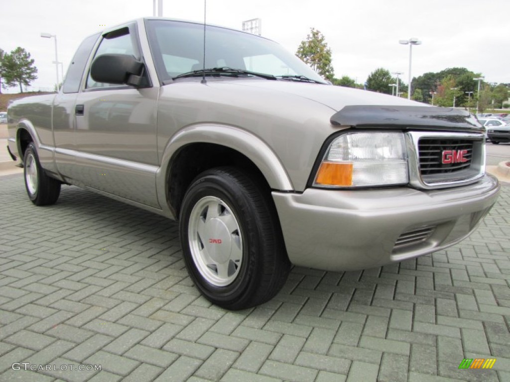 Sandalwood Metallic 2003 GMC Sonoma SLS Extended Cab Exterior Photo #54242681