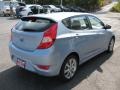 2012 Clearwater Blue Hyundai Accent SE 5 Door  photo #6