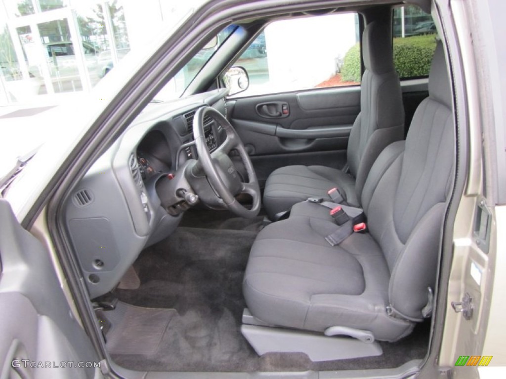 Graphite Interior 2003 GMC Sonoma SLS Extended Cab Photo #54242708