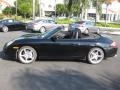 2003 Black Porsche 911 Carrera 4 Cabriolet  photo #4