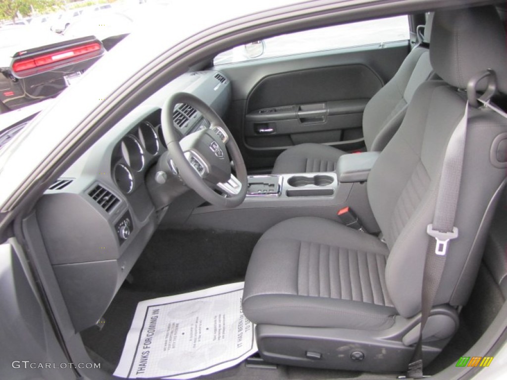 Dark Slate Gray Interior 2012 Dodge Challenger R/T Photo #54243569