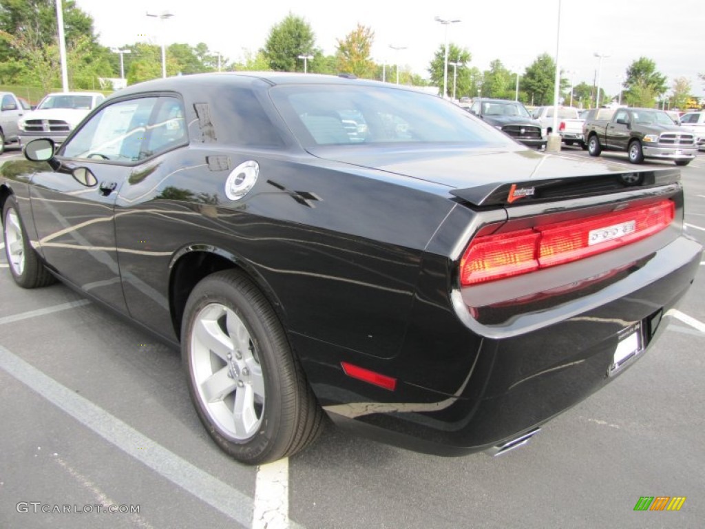 Pitch Black 2012 Dodge Challenger R/T Exterior Photo #54243728