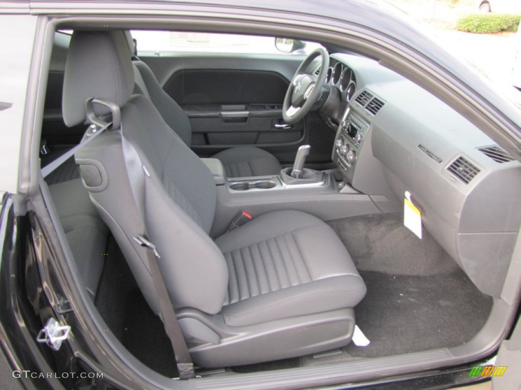 Dark Slate Gray Interior 2012 Dodge Challenger R/T Photo #54243788