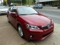 2011 Matador Red Mica Lexus CT 200h Hybrid Premium  photo #6