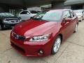 2011 Matador Red Mica Lexus CT 200h Hybrid Premium  photo #8