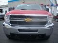 2011 Victory Red Chevrolet Silverado 2500HD LT Extended Cab 4x4  photo #2