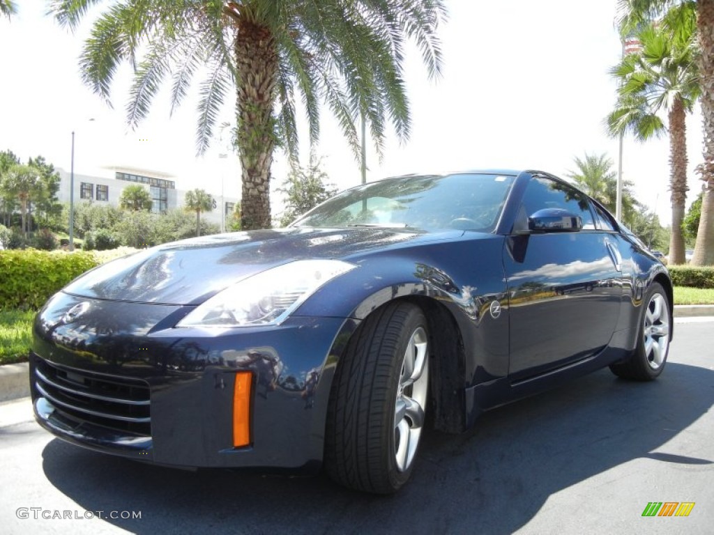 2008 San Marino Blue Nissan 350Z Touring Coupe 54241976