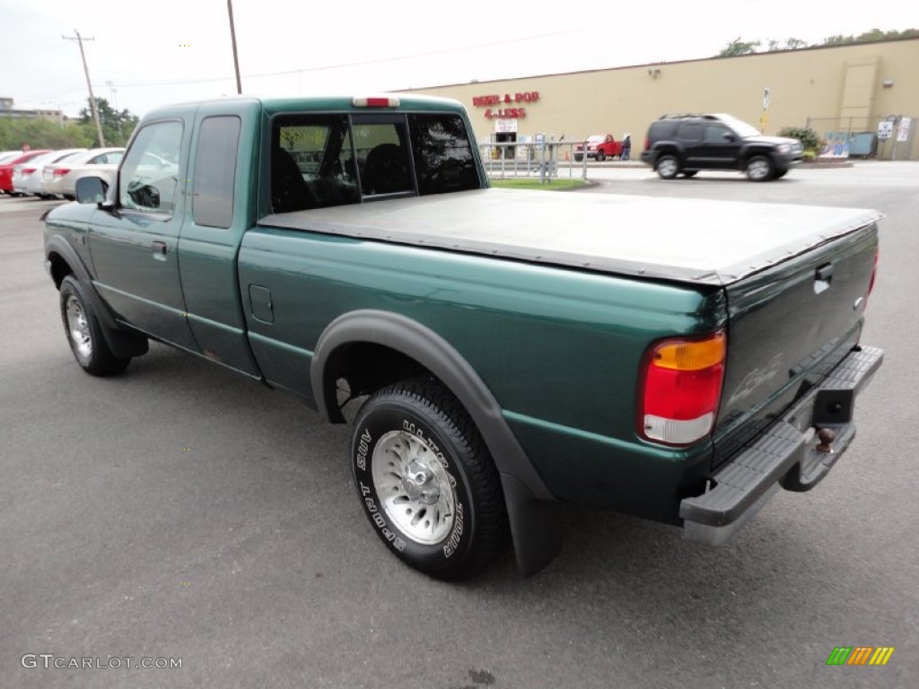 Amazon Green Metallic 1999 Ford Ranger XLT Extended Cab 4x4 Exterior Photo #54245387