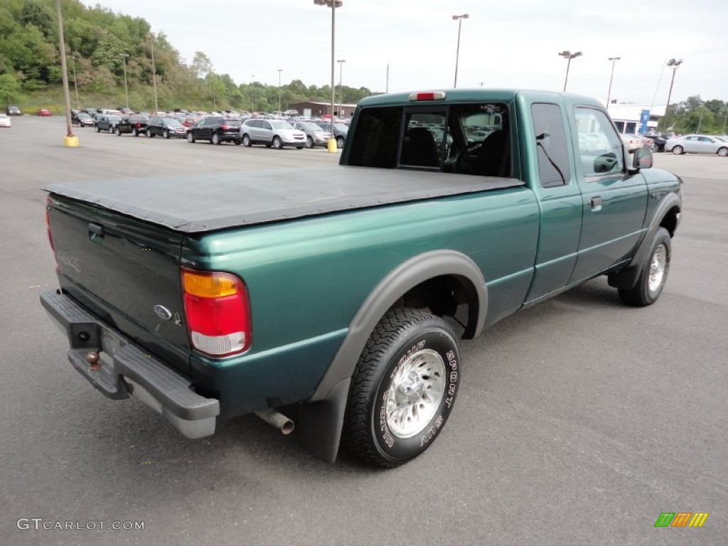 Amazon Green Metallic 1999 Ford Ranger XLT Extended Cab 4x4 Exterior Photo #54245406