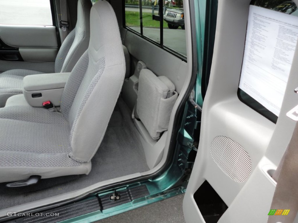 Medium Graphite Interior 1999 Ford Ranger XLT Extended Cab 4x4 Photo #54245447