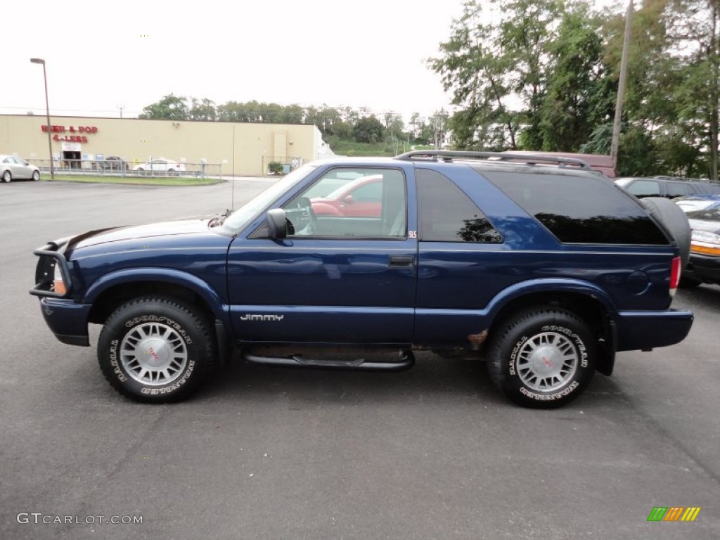 Indigo Blue Metallic 2000 GMC Jimmy SLS 4x4 Exterior Photo #54245516