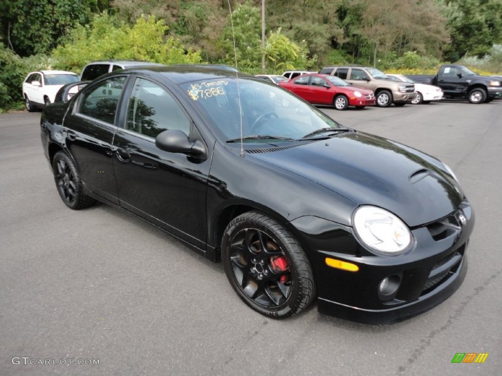 2004 Neon SRT-4 - Black / Dark Slate Gray photo #1