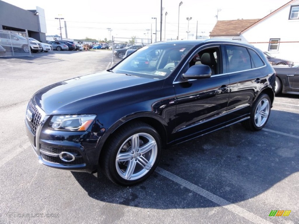 Deep Sea Blue Pearl Effect 2011 Audi Q5 3.2 quattro Exterior Photo #54246539