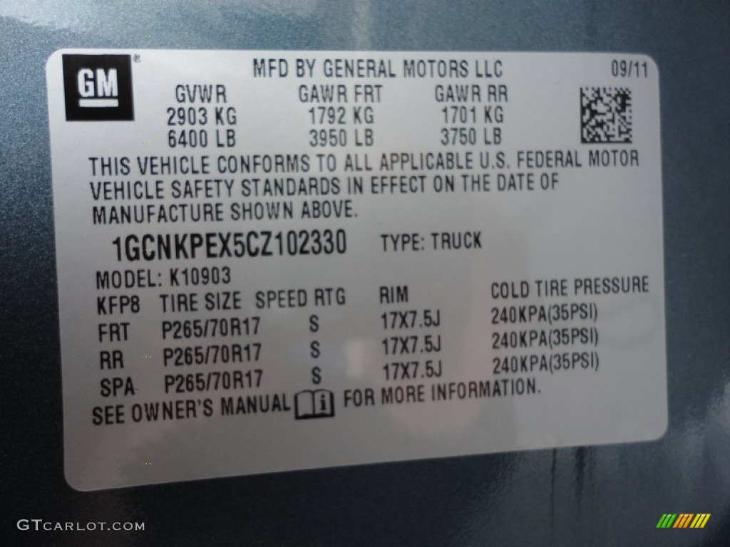 2012 Silverado 1500 Work Truck Regular Cab 4x4 - Blue Granite Metallic / Dark Titanium photo #20