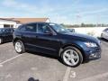 Deep Sea Blue Pearl Effect 2011 Audi Q5 3.2 quattro Exterior