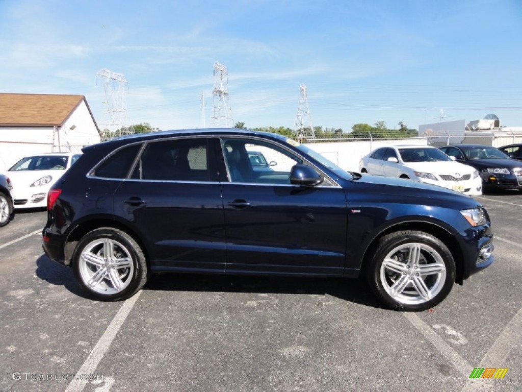 Deep Sea Blue Pearl Effect 2011 Audi Q5 3.2 quattro Exterior Photo #54246585