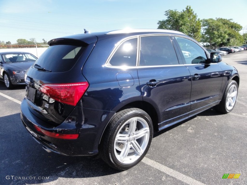 Deep Sea Blue Pearl Effect 2011 Audi Q5 3.2 quattro Exterior Photo #54246595