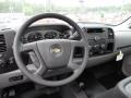 Dark Titanium Steering Wheel Photo for 2012 Chevrolet Silverado 2500HD #54246671