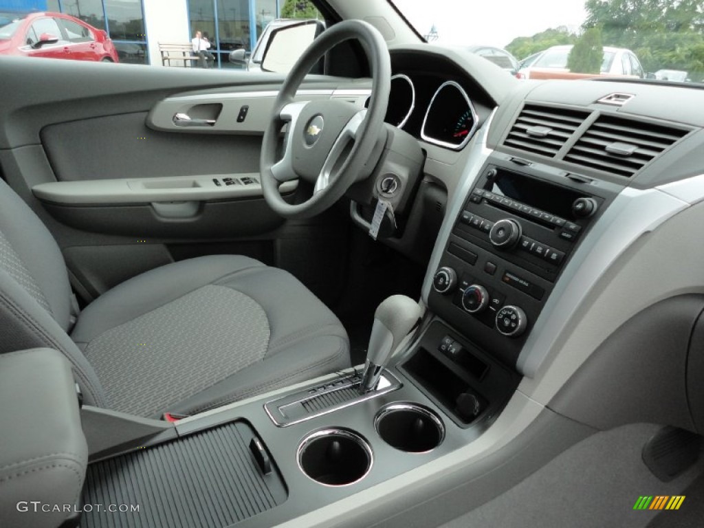 2012 Chevrolet Traverse LS Dark Gray/Light Gray Dashboard Photo #54246908