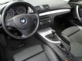 2008 Jet Black BMW 1 Series 135i Coupe  photo #9